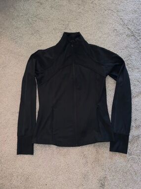 Danskin Black Lightweight Zip Up
